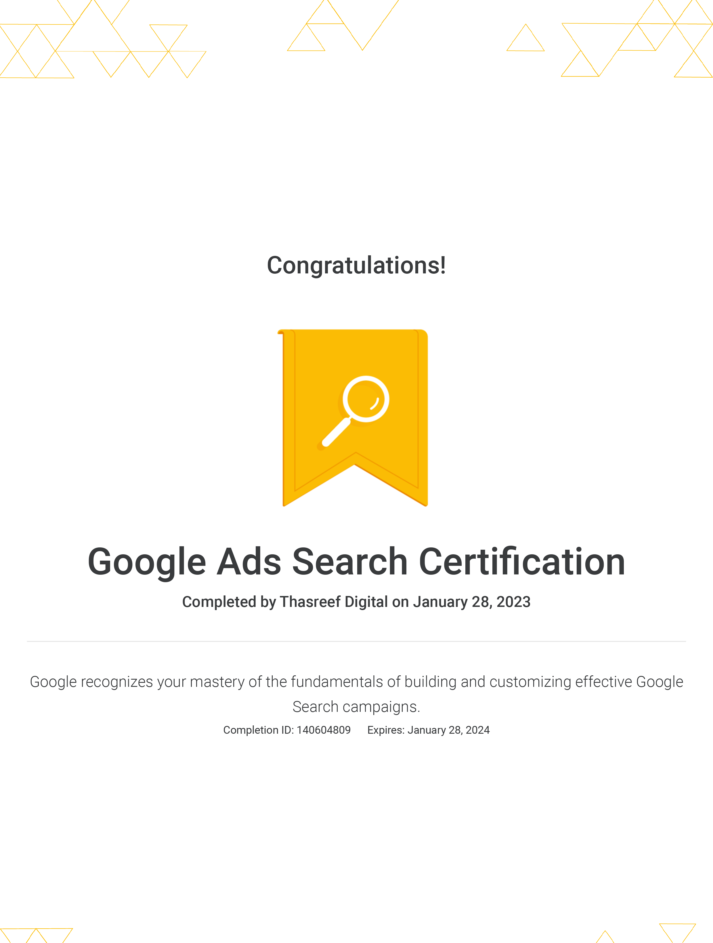 Google Ads Search Certification _ Google-2